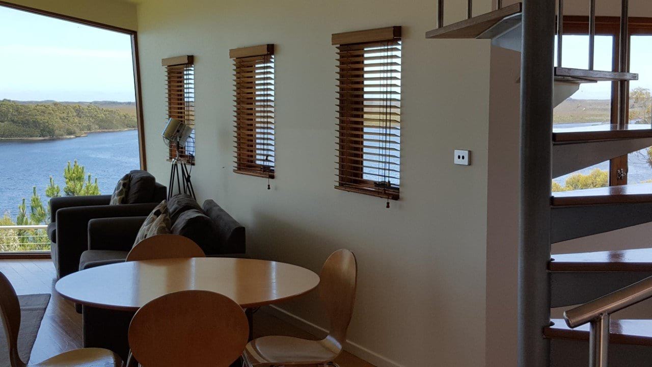 Freshly painted living room interior